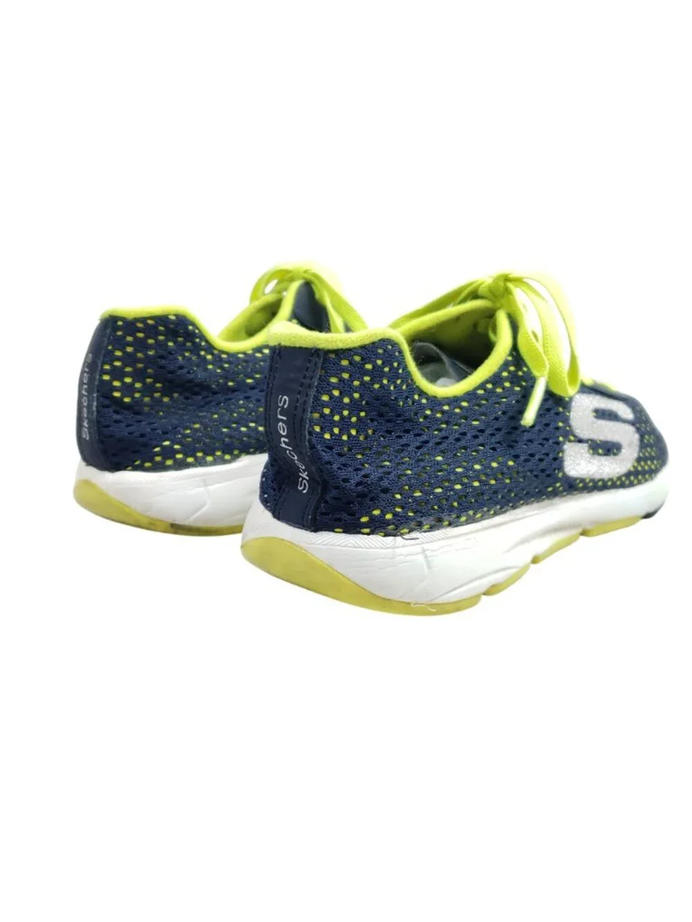 Skechers Women's Size 7 Lightweight Mesh Running Shoes Blue
